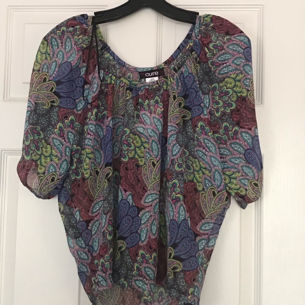 NWT Deb Paisley Patterned Blouse
